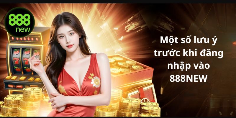 Lưu ý khi đăng nhập vào tài khoản game tại 888NEW
